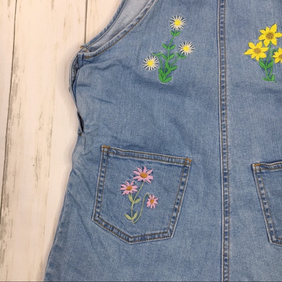 Stella McCartney Kids Blue Edith Denim Overalls - Picture 5 of 6